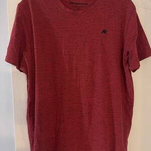 Aeropostale Men's Maroon Short Sleeve Tee